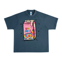 Midnight Navy gay juice Urban Heavy Tee - MaliasSmallBusiness