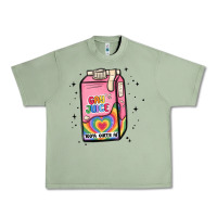 Oil Green gay juice Urban Heavy Tee - MaliasSmallBusiness