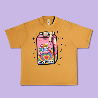 Gay Juice Urban Heavy Tee Designed By Maliassmallbusiness