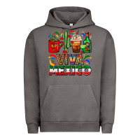 Pigment Tornado Viva Mexico Coffee Cups With Cactus And Tequila Urban Hoodie - FaDigitalArtStudio