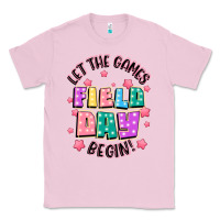 Bubblegum Pink field day let the games begin Classic Tee - JahusDesignShop