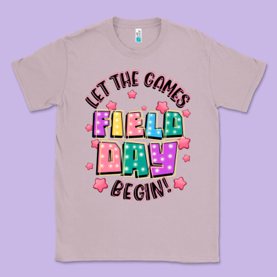 Field Day Let The Games Begin Classic Tee Designed By Jahusdesignshop