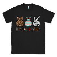 Black Happy Easter Classic Tee - CowhideDigitalArt