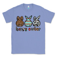 Colony Blue Happy Easter Classic Tee - CowhideDigitalArt
