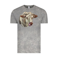 Cloud Rock Charolais Cattle Face Vintage Tee - LillyAllenDesigns