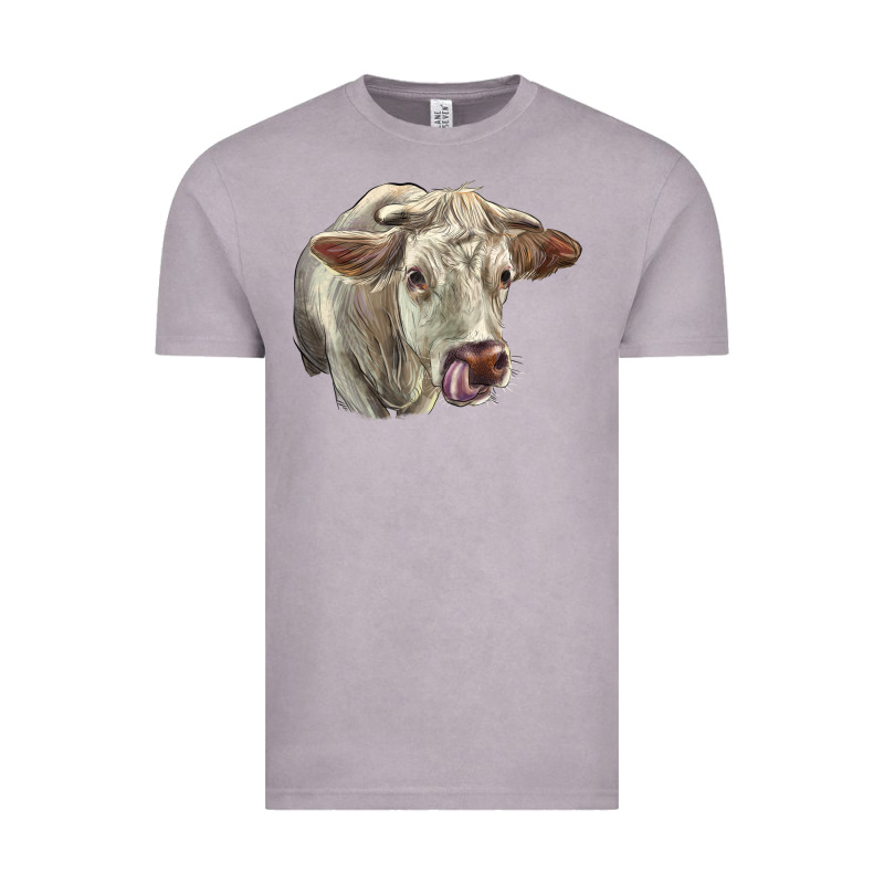 Charolais Cattle Face Vintage Tee by LillyAllenDesigns | Teevron