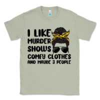 Matcha i like murder shows comfy clothes and maybe 3 peop Classic Tee - MaliasSmallBusiness