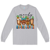 Moon Dust moody before coffee Long Sleeve Tee - MaliasSmallBusiness