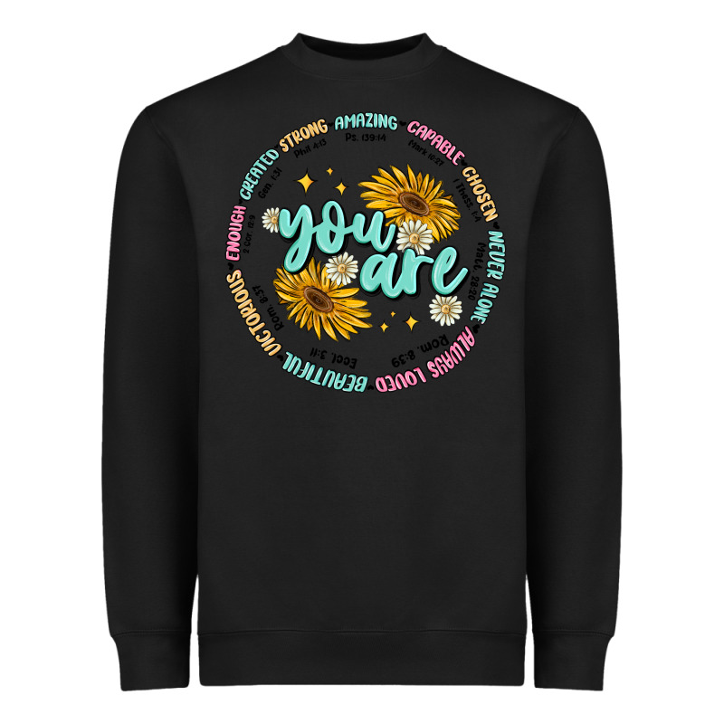 You Are Inspiration Heavyweight Sweatshirt by MaliasSmallBusiness | Teevron
