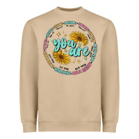 Mushroom you are inspiration Heavyweight Sweatshirt - MaliasSmallBusiness
