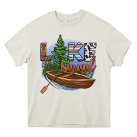 Cream lake squad Heavy Core Tee - HRA Design Shop