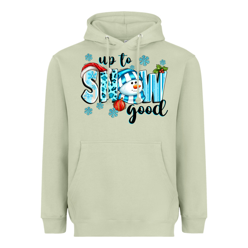 Up To Snow Good Heavyweight Hoodie by texasbilliewilder | Teevron
