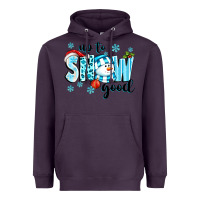 Plum up to snow good Heavyweight Hoodie - texasbilliewilder