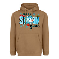 Toasted Coconut up to snow good Heavyweight Hoodie - texasbilliewilder