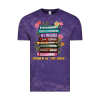 Cloud Purple the original women of the bible books full color Vintage Tee - JahusDesignShop