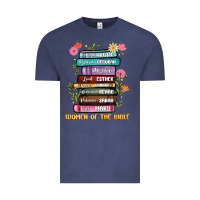 Vintage Denim the original women of the bible books full color Vintage Tee - JahusDesignShop