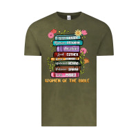 Vintage Olive the original women of the bible books full color Vintage Tee - JahusDesignShop