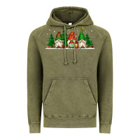 Vintage Olive Christmas gnomes Vintage Hoodie - Jasminsmagicworld