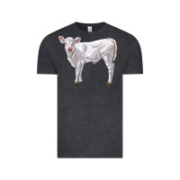 Vintage Black charolais calf Vintage Tee - LillyAllenDesigns