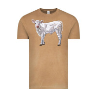 Vintage Camel charolais calf Vintage Tee - LillyAllenDesigns