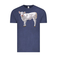 Vintage Denim charolais calf Vintage Tee - LillyAllenDesigns