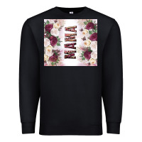 Black mother’s day mama flowers tumbler tbs Premium Sweatshirt - TumblerDesignByShophia