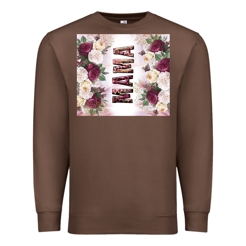 Mother’s Day Mama Flowers Tumbler Tbs Premium Sweatshirt by TumblerDesignByShophia | Teevron