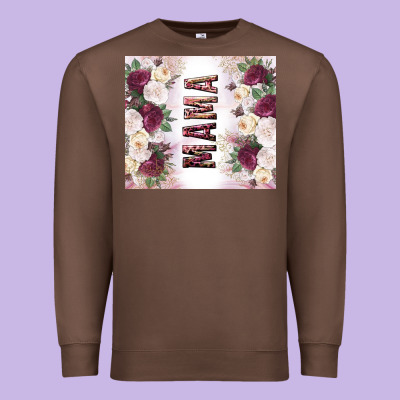 Mother’s Day Mama Flowers Tumbler Tbs Premium Sweatshirt Designed By Tumblerdesignbyshophia