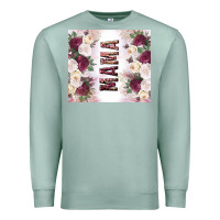 Seafoam mother’s day mama flowers tumbler tbs Premium Sweatshirt - TumblerDesignByShophia
