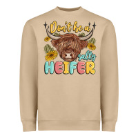 Mushroom dont be a salty heifer Heavyweight Sweatshirt - MaliasSmallBusiness