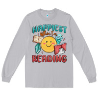 Moon Dust happiest when i'm reading Long Sleeve Tee - MaliasSmallBusiness