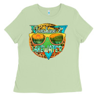 Matcha sunshine & lakewater Ladies Tee - JahusDesignShop