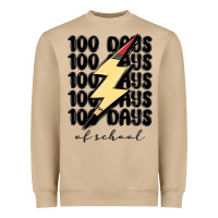 Mushroom 100 days of school Heavyweight Sweatshirt - MaliasSmallBusiness