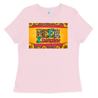 Beer And Sunshine Skinny Metal Can Holder Ladies Tee | Teevron