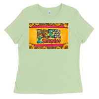 Matcha beer and sunshine skinny metal can holder Ladies Tee - HRA Design Shop