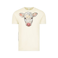 Vintage Arctic charolais calf face Vintage Tee - LillyAllenDesigns