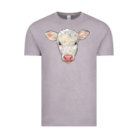 Vintage Zinc charolais calf face Vintage Tee - LillyAllenDesigns