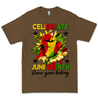 Cacao celebrate juneteenth know your history Premium Tee - HRA Design Shop