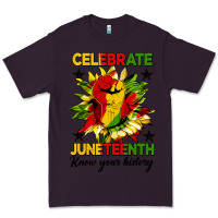Plum celebrate juneteenth know your history Premium Tee - HRA Design Shop