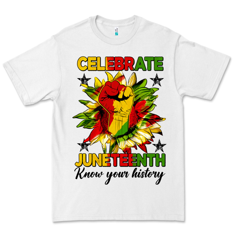 Celebrate Juneteenth Know Your History Premium Tee by HRA Design Shop | Teevron