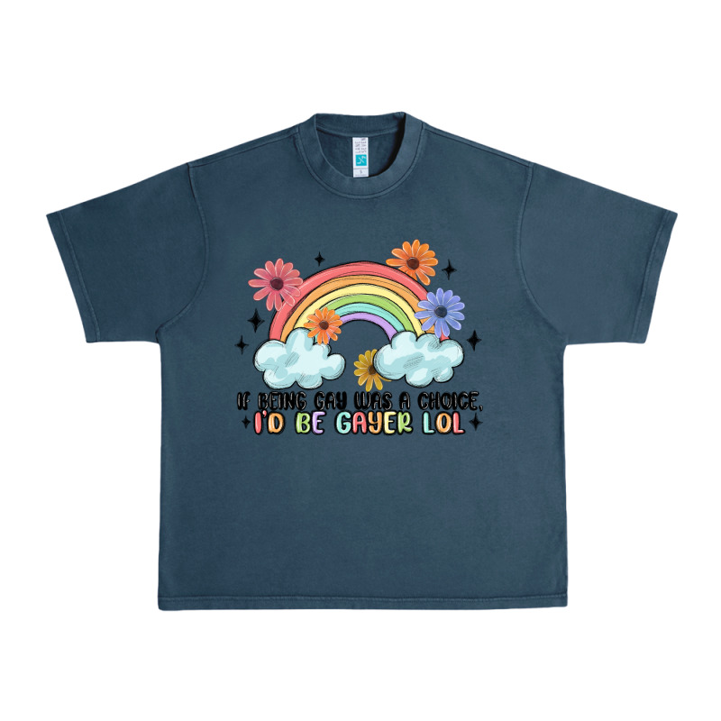 Gay Pride Urban Heavy Tee by MaliasSmallBusiness | Teevron