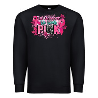Black In October we wear pink Cancer Awareness Premium Sweatshirt - HowdyJamesFarm