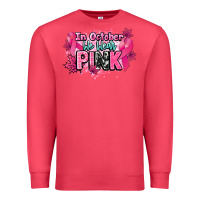Cardinal In October we wear pink Cancer Awareness Premium Sweatshirt - HowdyJamesFarm