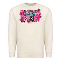 Sandshell In October we wear pink Cancer Awareness Premium Sweatshirt - HowdyJamesFarm