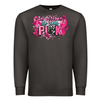 Smoke In October we wear pink Cancer Awareness Premium Sweatshirt - HowdyJamesFarm