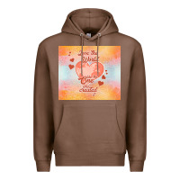 Chestnut love the world like the one Premium Hoodie - TumblerDesignByShophia