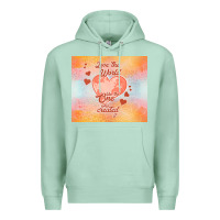 Seafoam love the world like the one Premium Hoodie - TumblerDesignByShophia