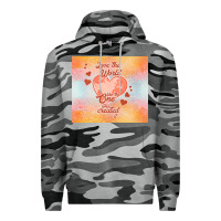 Slate Camo love the world like the one Premium Hoodie - TumblerDesignByShophia