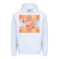 White love the world like the one Premium Hoodie - TumblerDesignByShophia
