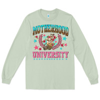 Matcha motherhood university with coffee Long Sleeve Tee - NancyCooperArtShop